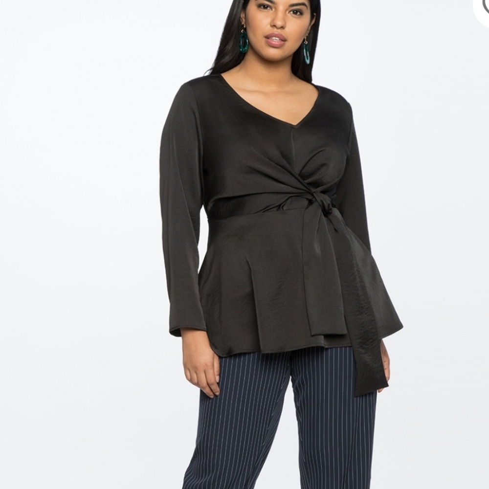 Actual drape tunic is honey gold
